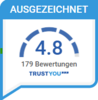 TrustYou Bewertung 4,8 basierend auf 179 Bewertungen ausgezeichnet