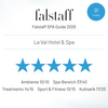 Falstaff SPA Guide 2026 Bewertung für La Val Hotel & Spa mit 91 Punkten und 5 Sternen